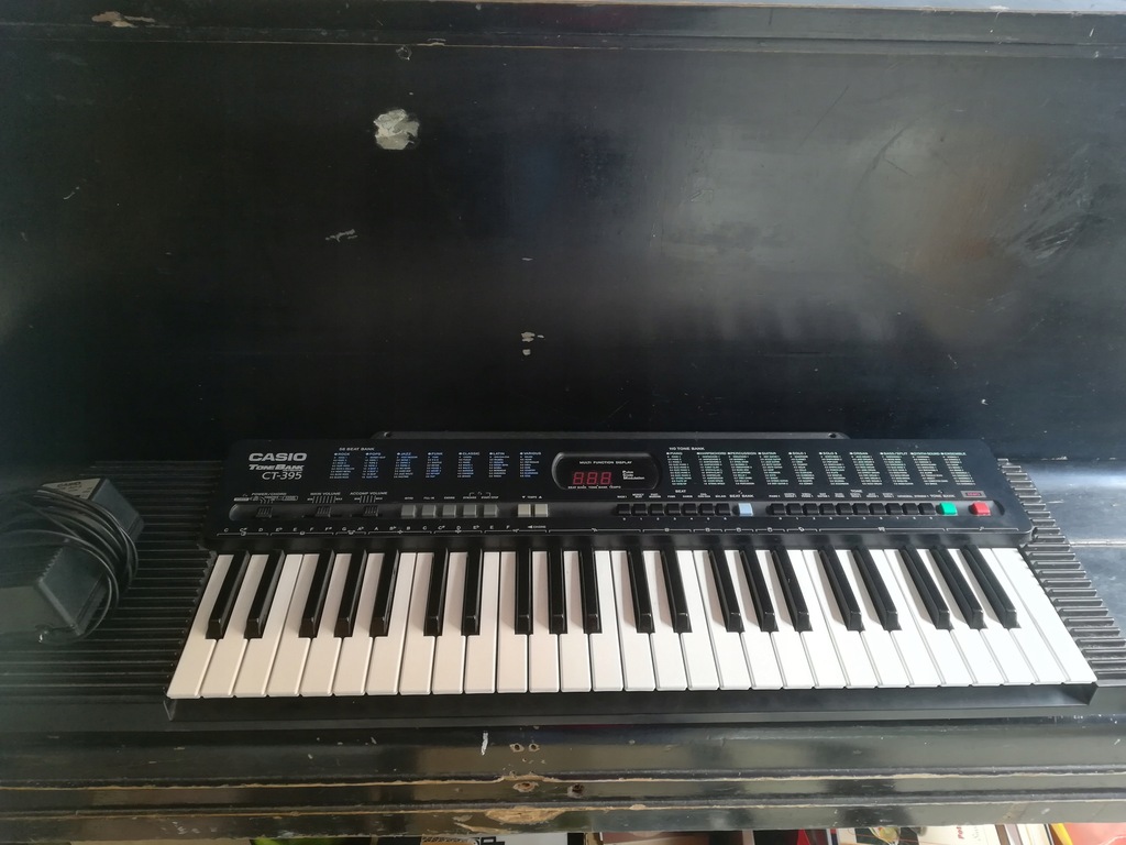 Keyboard Casio CT 395 9199935221 oficjalne archiwum Allegro