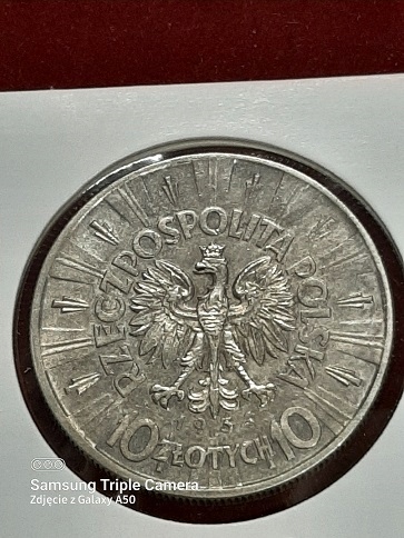 moneta 10 zł 1934r Piłsudski