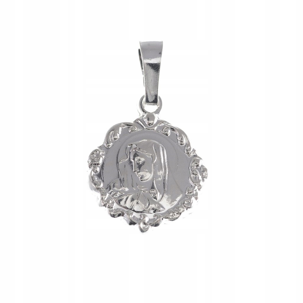 Medalik srebrny na szyję Matka Boska Bolesna 925