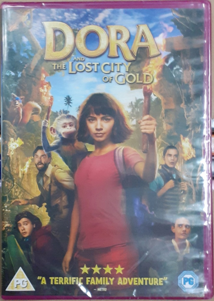 DORA I MIASTO ZŁOTA - NOWA - DVD - PL