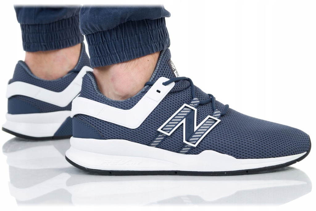 BUTY NEW BALANCE 247 MS247DEC NIEBIESKIE R. 40.5