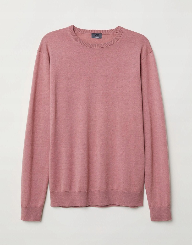 12P070 H&M__MJ9 SWETER WEŁNA BASIC__XS