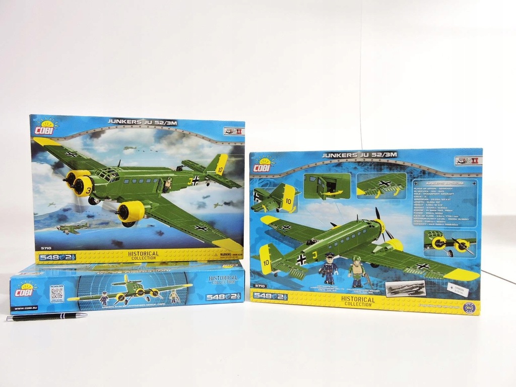 *COBI KLOCKI 548 el. samolot, Junkers JU 52/3M