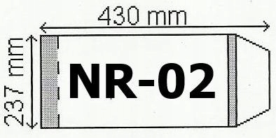 Okładka na podr B5 regulowana nr 2 (50szt) NARNIA