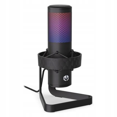Endorfy AXIS Streaming Mikrofon strumieniowy / Efekt RGB / Podstawa / USB