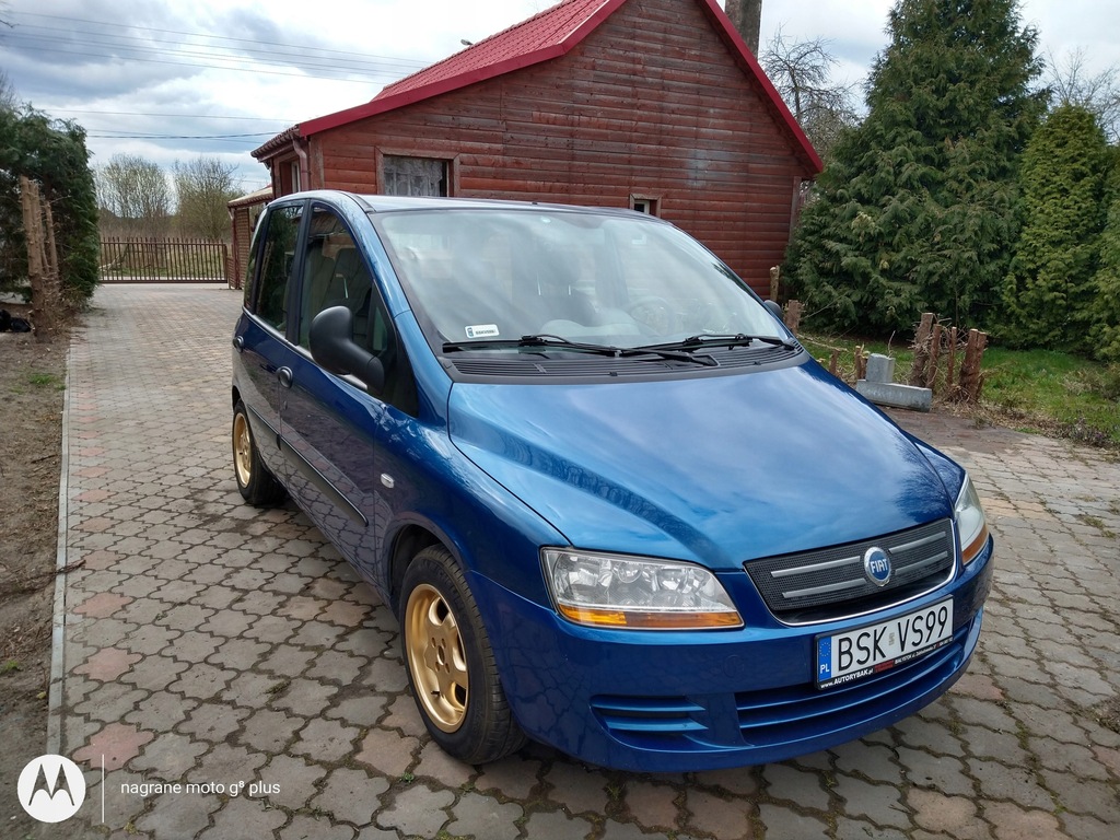 FIAT MULTIPLA (186_) 1.9 JTD 115 115 KM