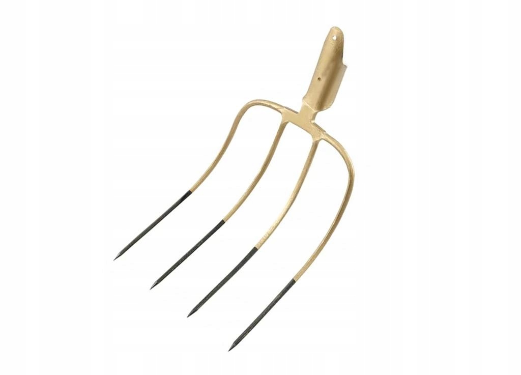 Widły gospodarcze 4-zębne, nieoprawne, kute, Teger T-G-WGNO-4Z, T-G-WGNO-4Z