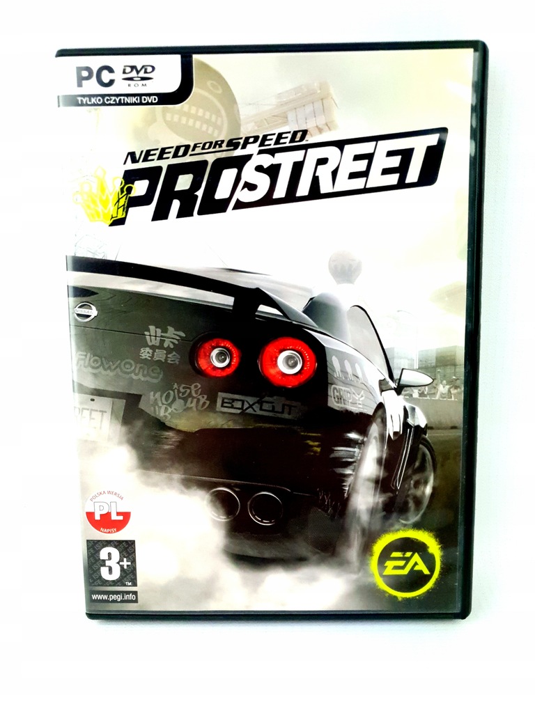 Купить NEED FOR SPEED PRO STREET PROSTREET NFS PC PL: отзывы, фото и ...
