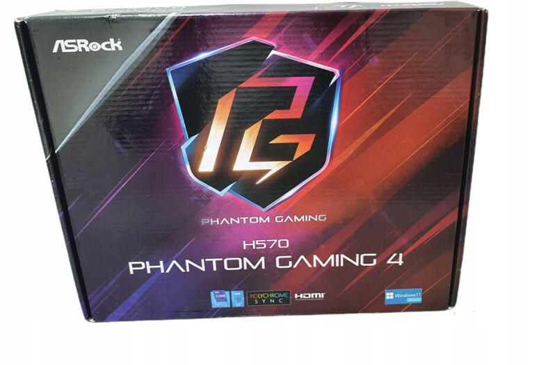 ASROCK PŁYTA GŁÓWNA H570 PHANTOM GAMING 4 S1200