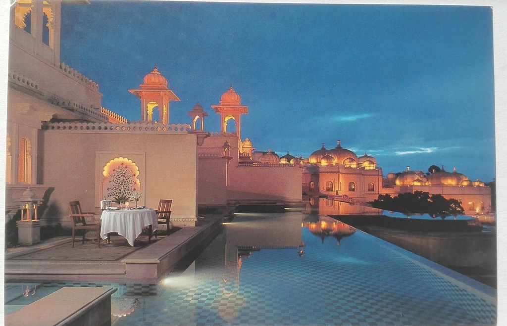 Pocztówki THE OBEROI HOTEL, Udaipur, India- 3 szt.