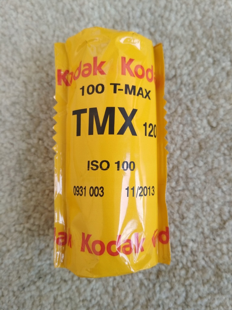 Kodak T-MAX 100 120 Negatyw cz-b, BW 6x6 6x9 6x4.5
