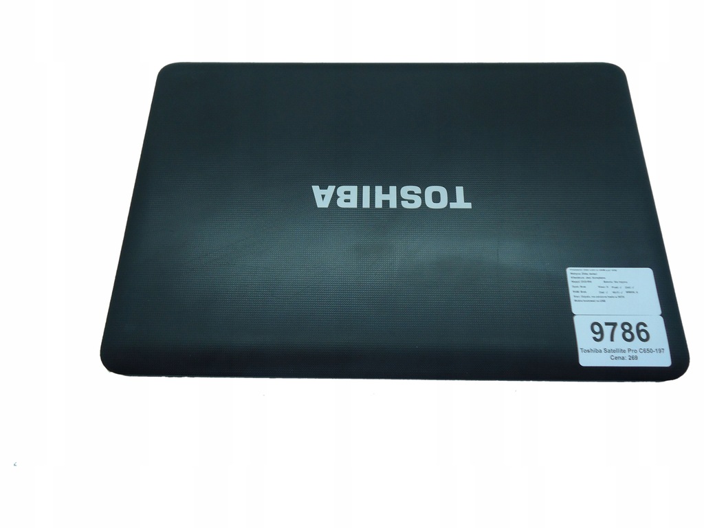 Laptop Toshiba Satellite Pro C650-197 (9786)