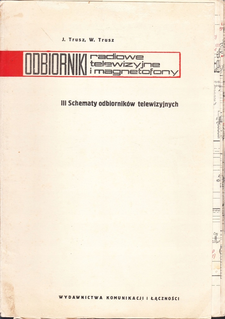 STARE TELEWIZORY 54 SCHEMATY Trusz WISŁA SZMARAGD NEPTUN