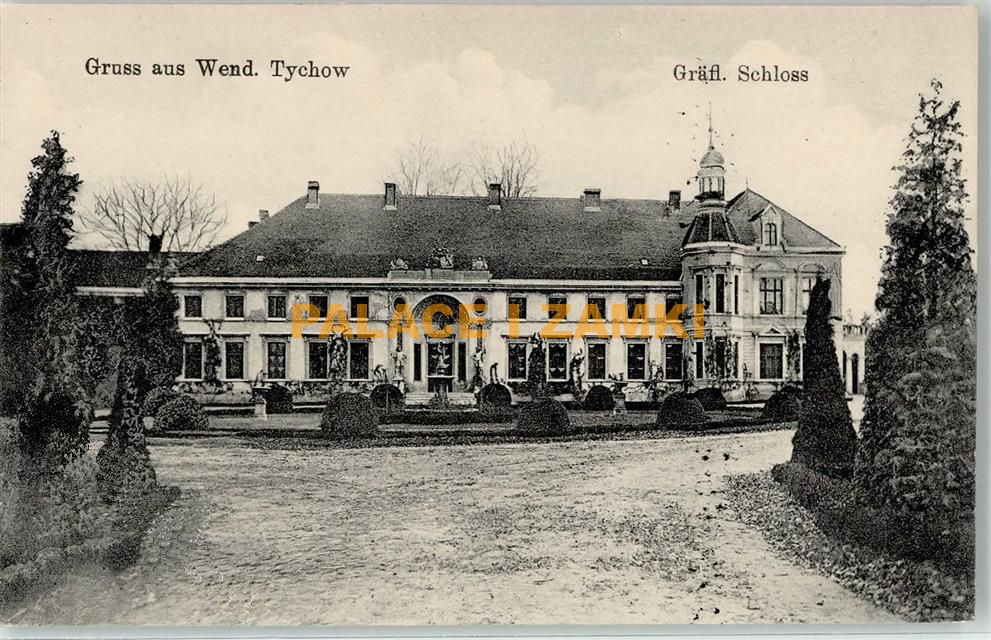 TYCHOWO Wend. Tychow Sławno Słupsk pałac schloss
