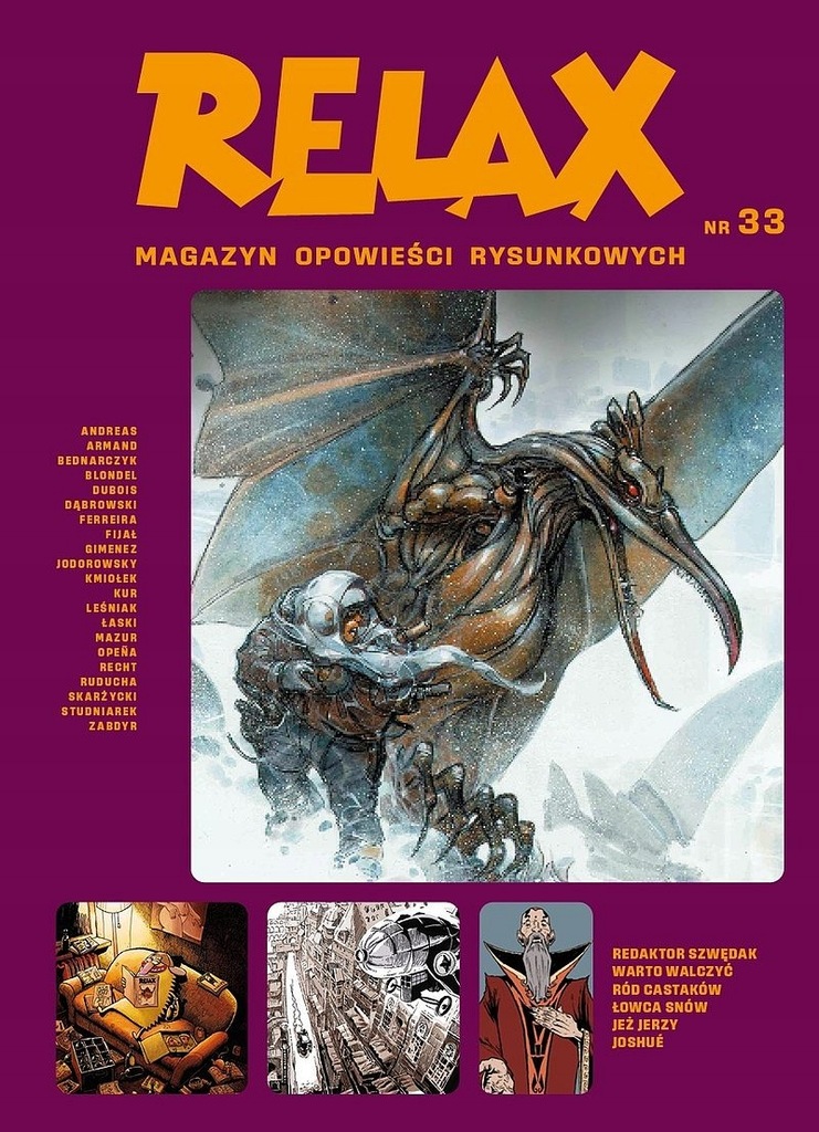 Relax Magazyn opowieści rysunkowych nr 33 / 2021