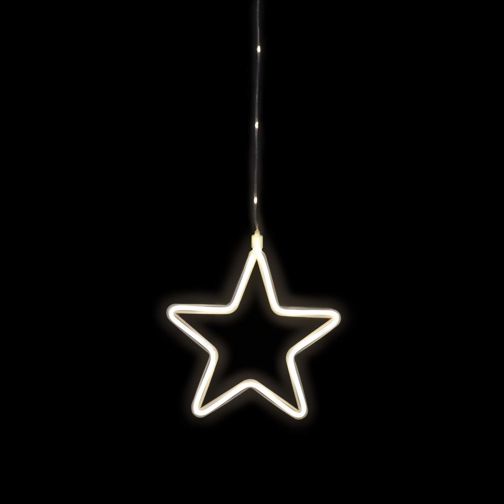Dekoracyjna lampka gwiazda Idena 30199 LED