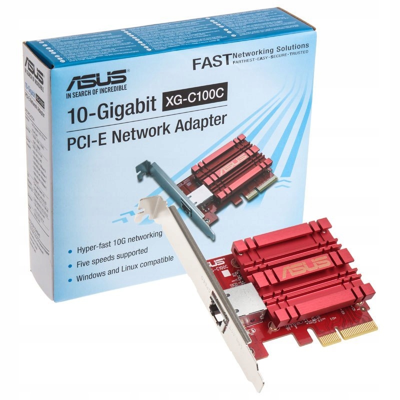 ASUS XG-C100C, 10G Netzwerkkarte, PCIe