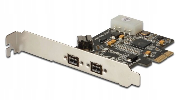 Karta/Kontroler Firewire (800) PCI Exp., 2xZew..,: