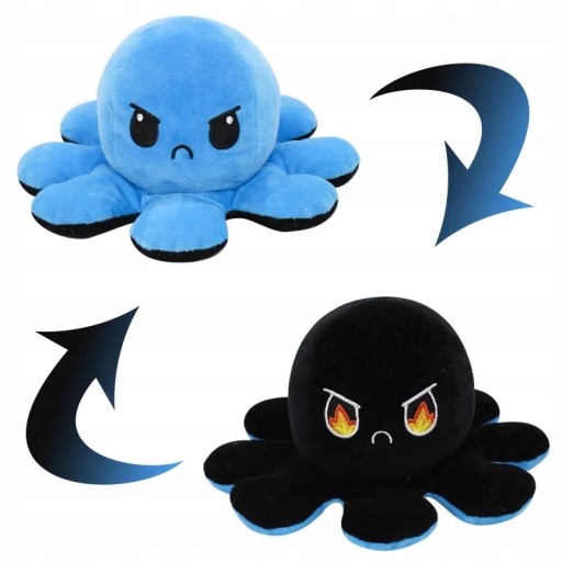 DOUBLE-SIDED OCTOPUS PLUSH PLUSH MASCOT