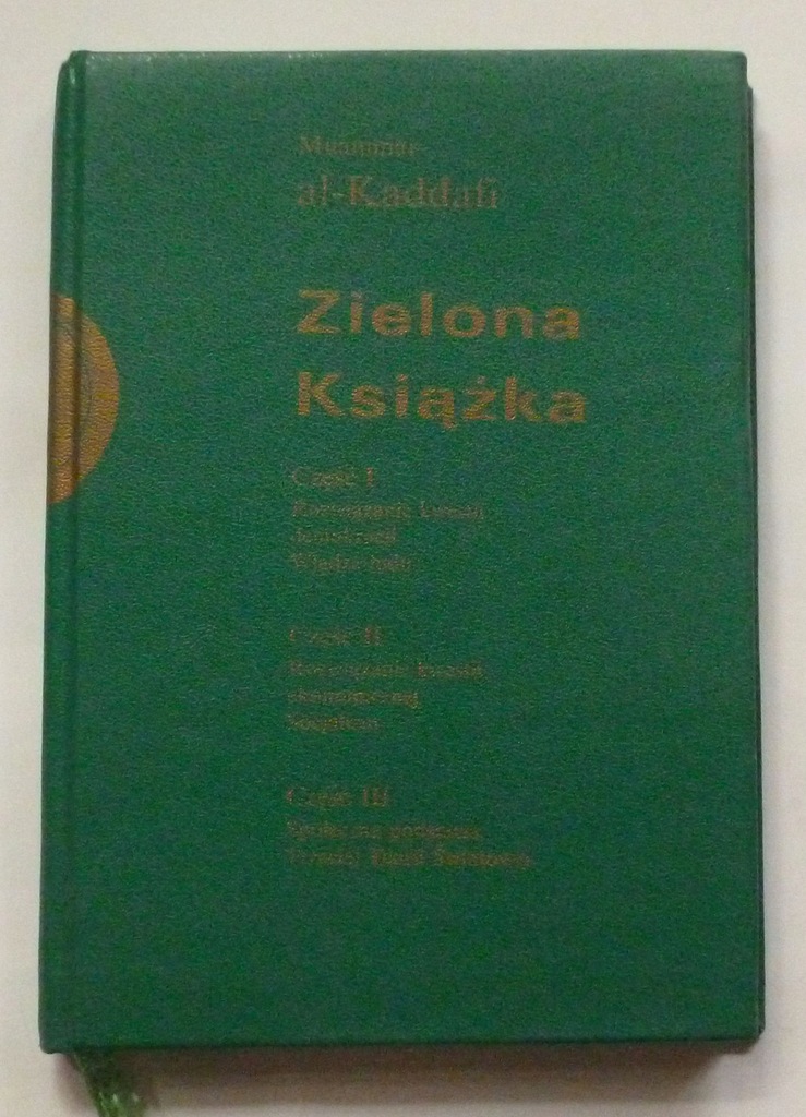 ZIELONA KSIĄŻKA - MUAMMAR AL - KADDAFI