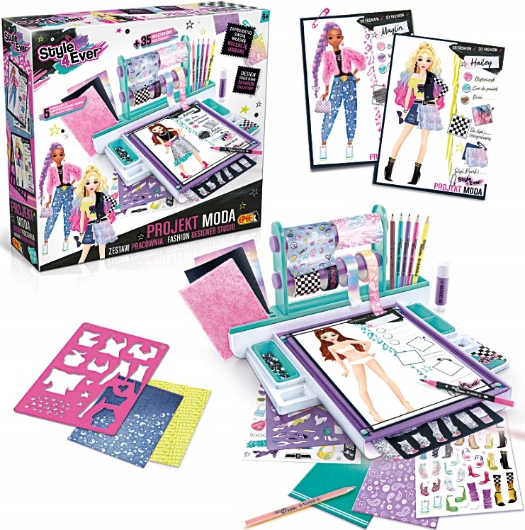 PROJEKT MODA ZESTAW PRACOWNIA FASHION STYLE EPEE