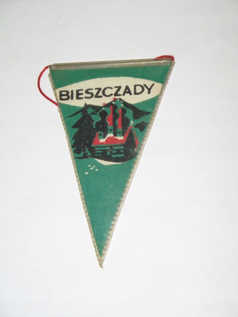 BIESZCZADY Cerkiew proporczyk