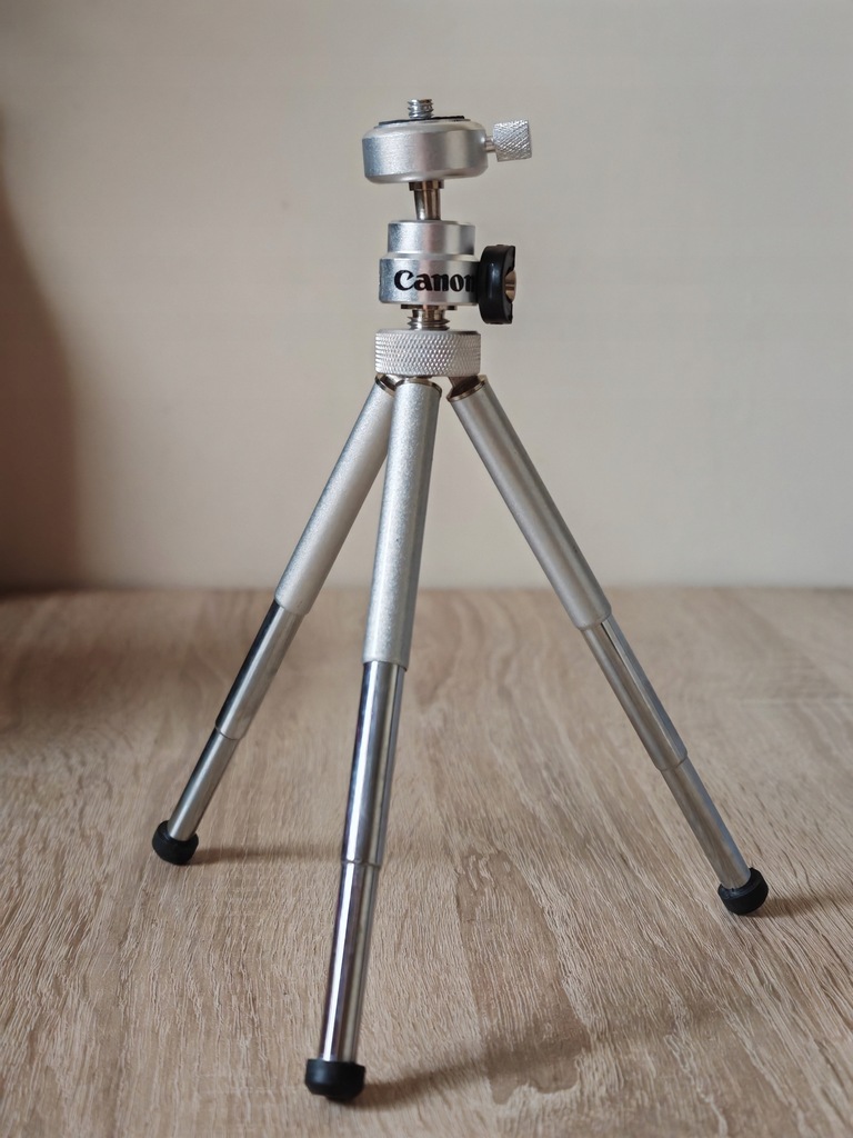 Canon mini statyw stołowy regulowany 1,4" Regulacja Wysokości