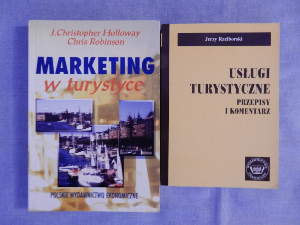 Zestaw 2 Książek Marketing Usługi w Turystyce