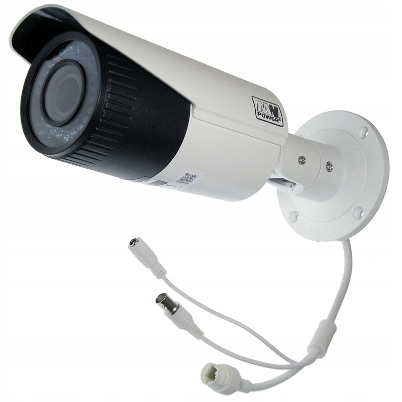 Kamera IP MP POWER IPC-T402MSD regulowana ZOOM 2.8 - 12mm POE tuba 2Mpx