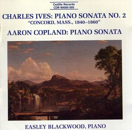 Cedille Records Ives Copland - Sonates pour Piano