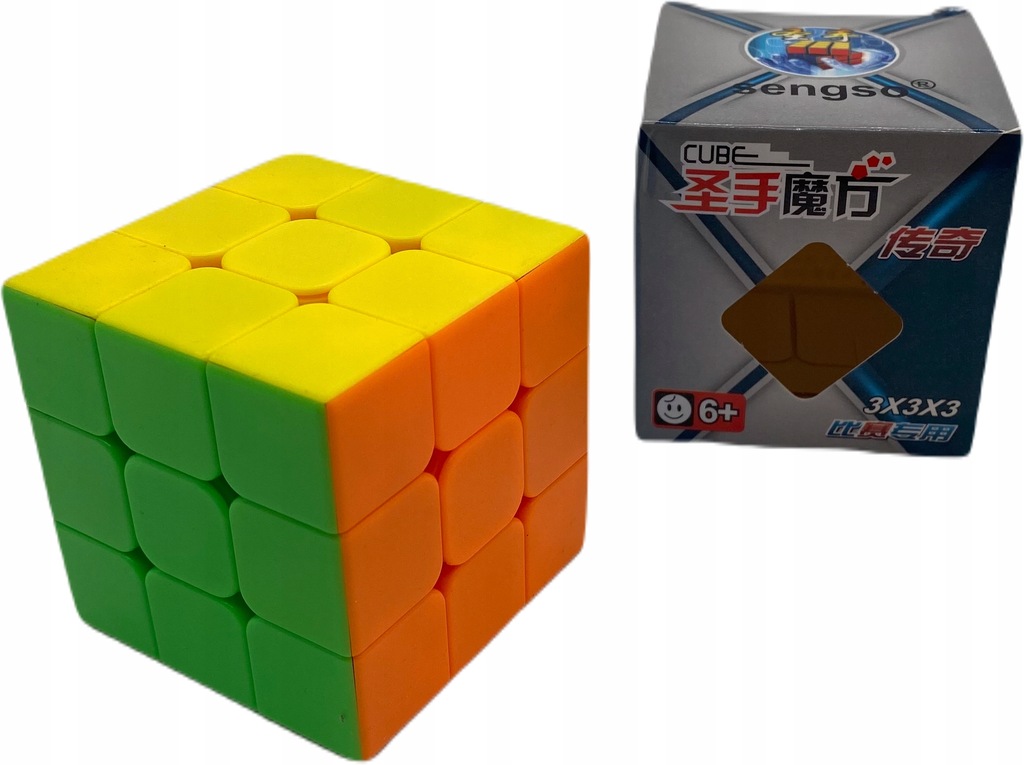 Kostka logiczna Sengso 3x3x3 Stickerless