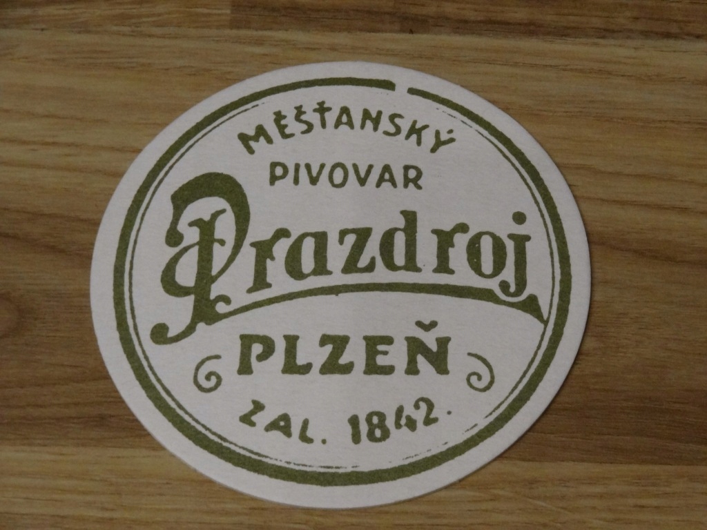 Podstawka / Podkładka Prazdroj PLZEN