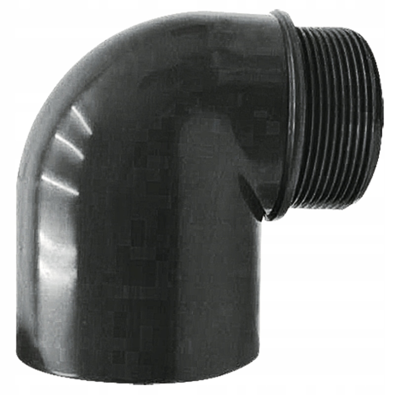 Kolanko-złącze kątowe 90° PVC-U 50mm 2" 10 bar