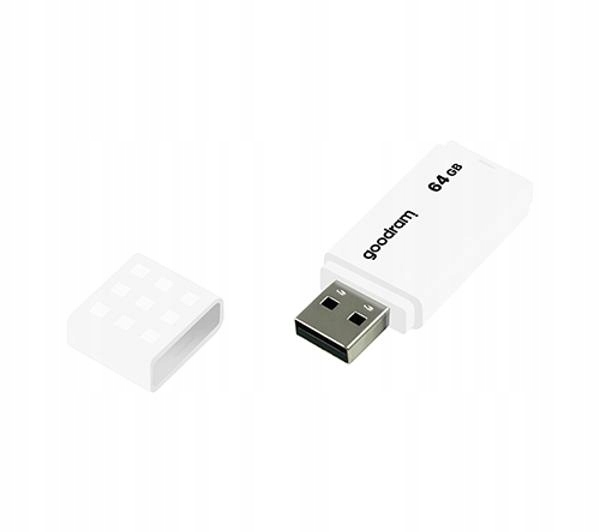 Купить GoodRam UME2 PenDrive 64 ГБ USB 2.0 флэш-накопитель белый: отзывы, фото, характеристики в интерне-магазине Aredi.ru