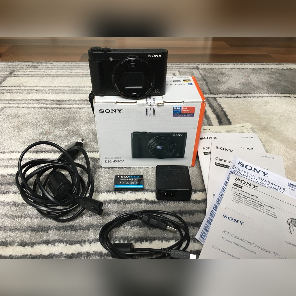 Sony Cyber shot DSCHX90v WiFi + GPS