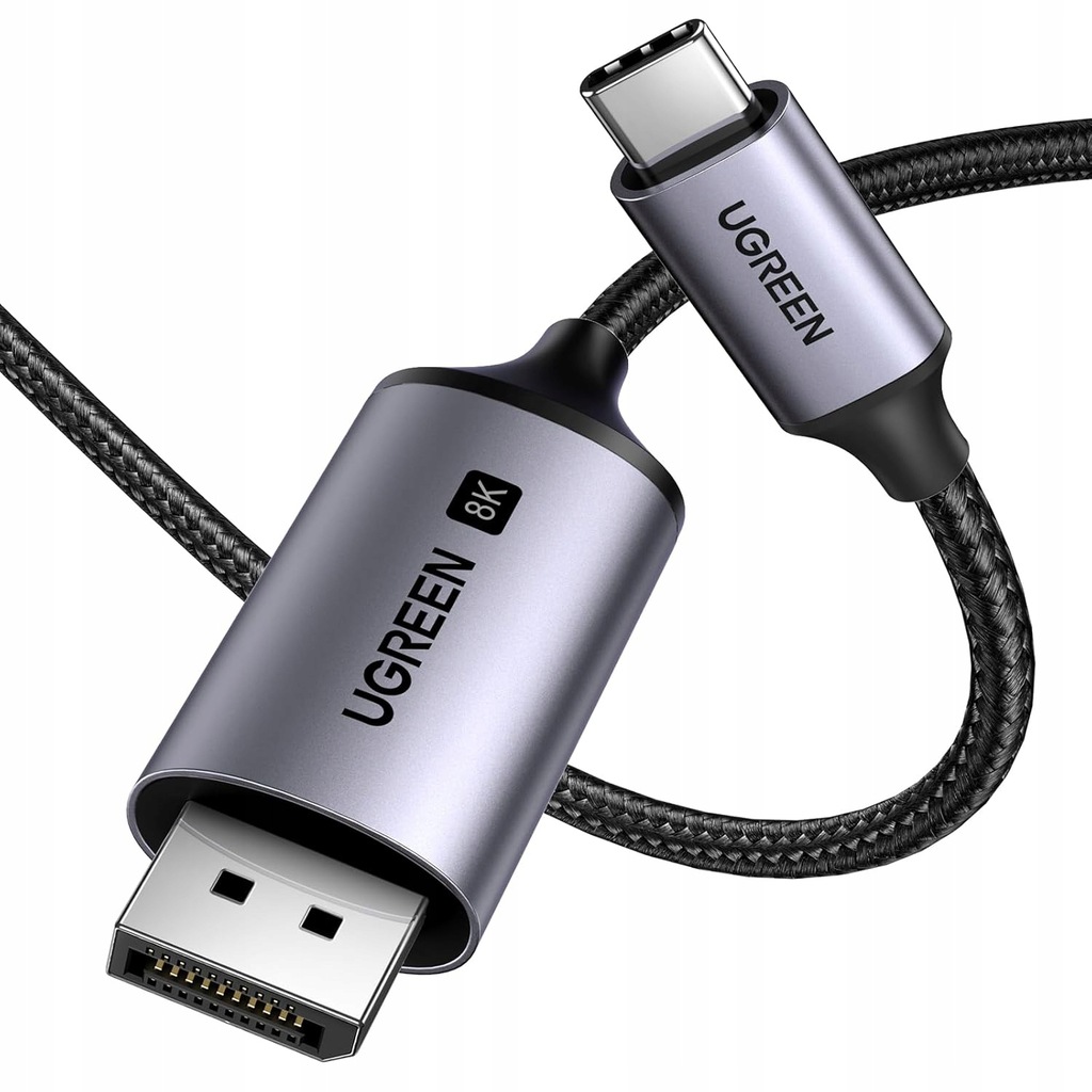 Kabel USB-C na DisplayPort 1.4 8K@60Hz 4K@240Hz HDR VRR Thunderbolt 4 2m