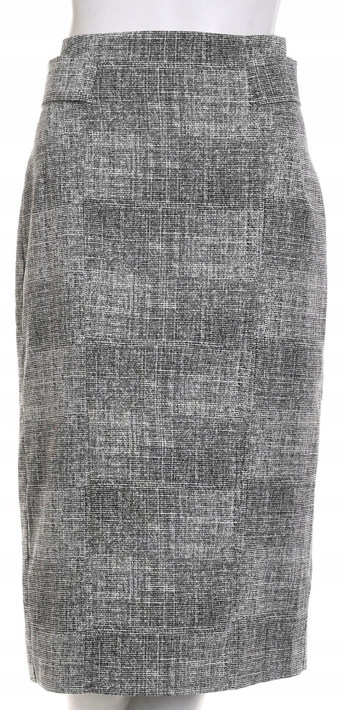 EVA MENDES czarno-biała spódnica ołówkowa r. 40