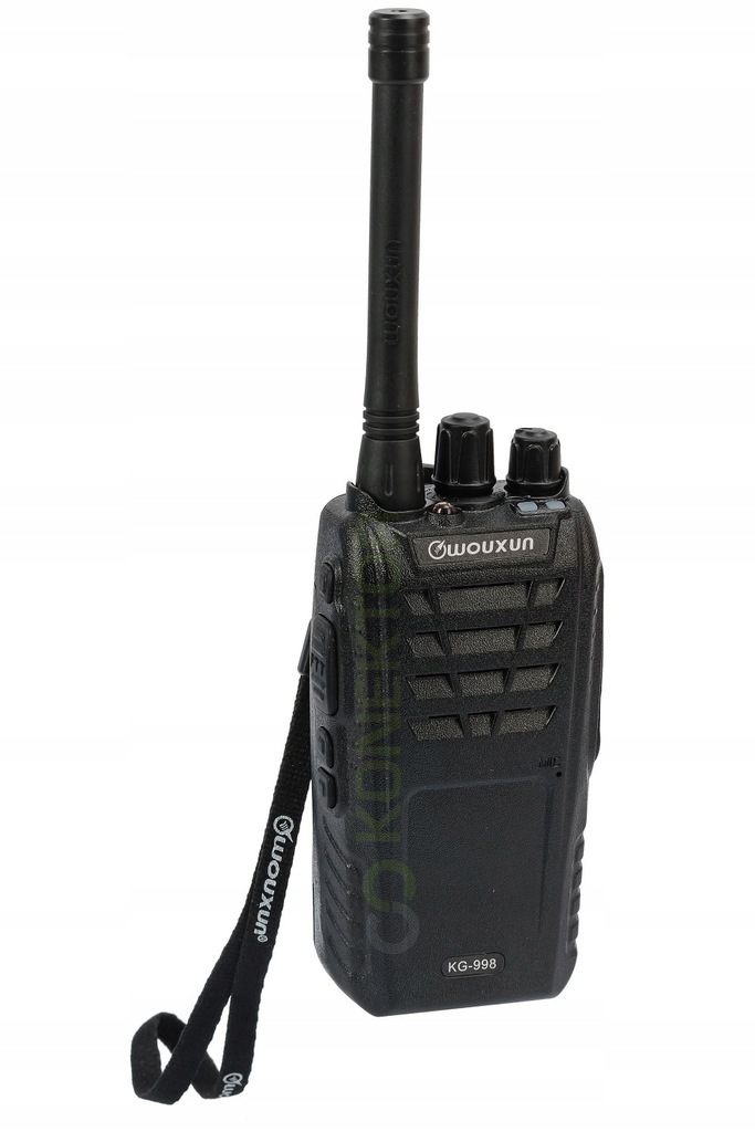 Wouxun KG998 radiotelefon przenośny UHF 5W latarka