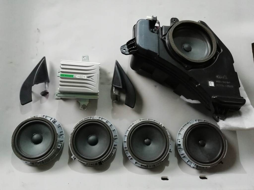 GŁOSNIKI WZMACNIACZ SUBWOOFER JBL KIA SPORTAGE III 10753057657