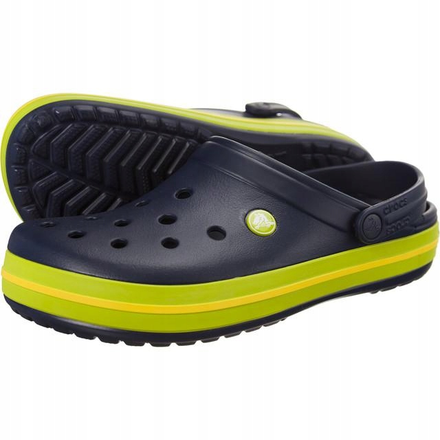 Chodaki Crocs Crocband Granatowe klapki M9