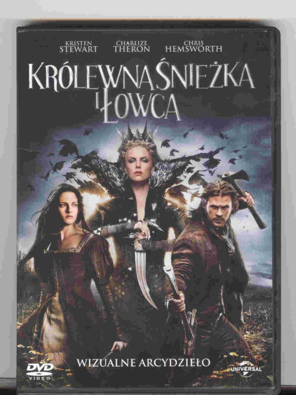 KRÓLEWNA ŚNIEŻKA I ŁOWCA DVD jak nowe - K. Stewart