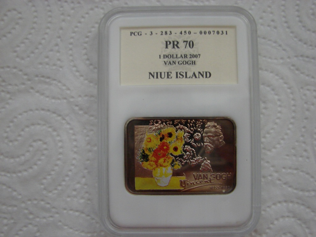 1 dolar Niue 2007 Van Gogh