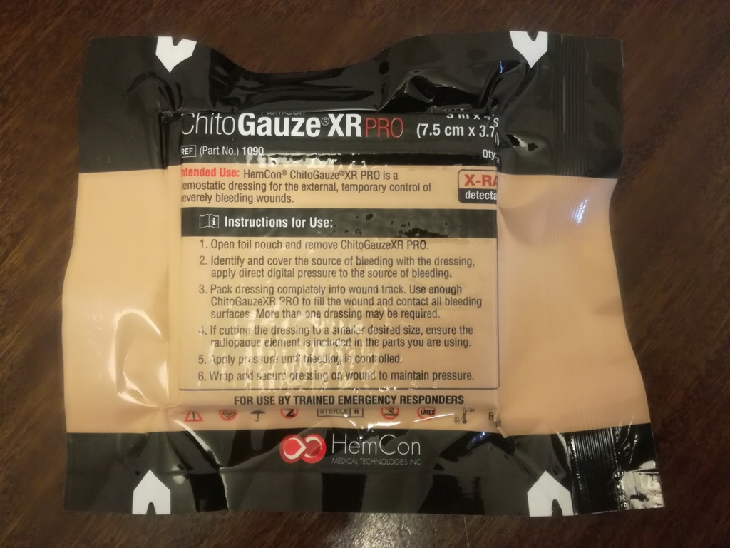 Opatrunek ChitoGauze XR Pro