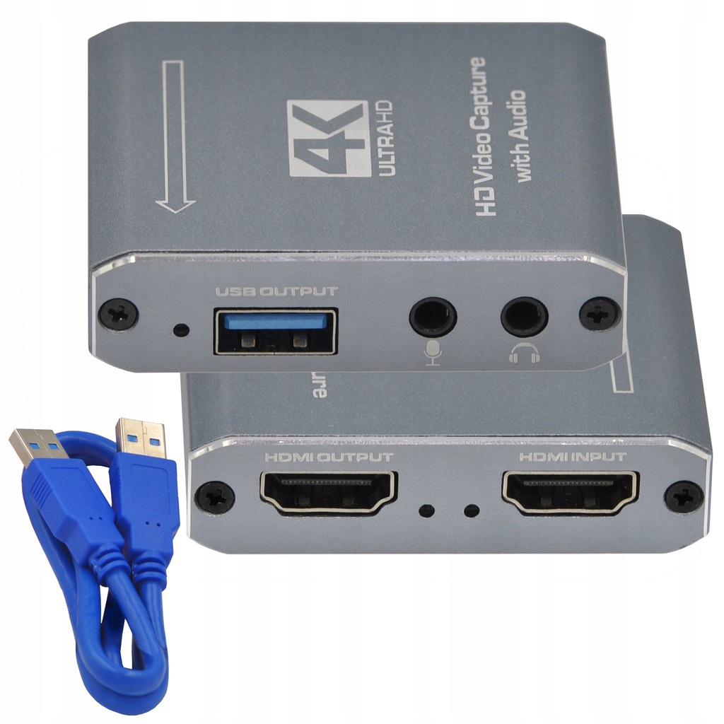 GRABBER NAGRYWARKA OBRAZU Z HDMI DO USB 3.0 PC 4K