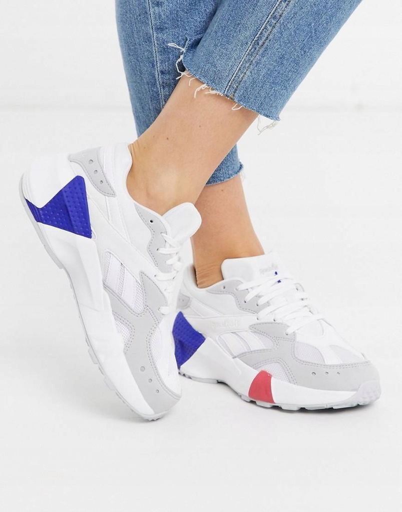 W1E201*REEBOK AZTREK SNEAKERSY NISKIE LOGO 41 H01