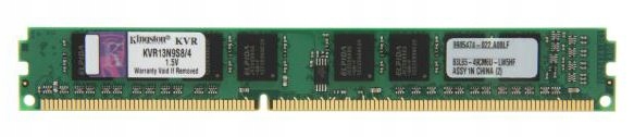 RAM DDR3 1333 4GB Kingston KVR13N9S8/4 CL9