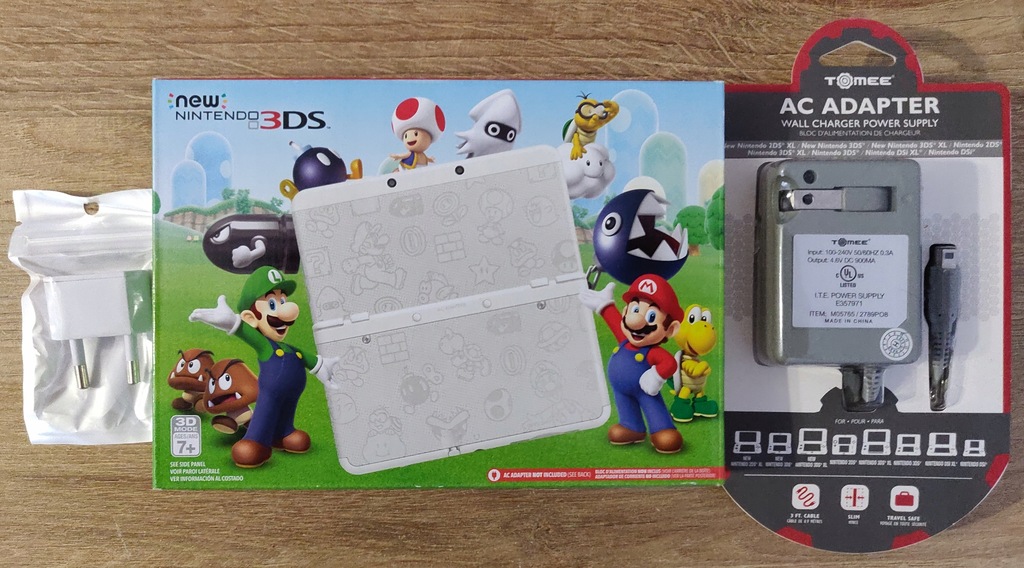 NOWE New Nintendo 3DS biała + microSD + ładowarka