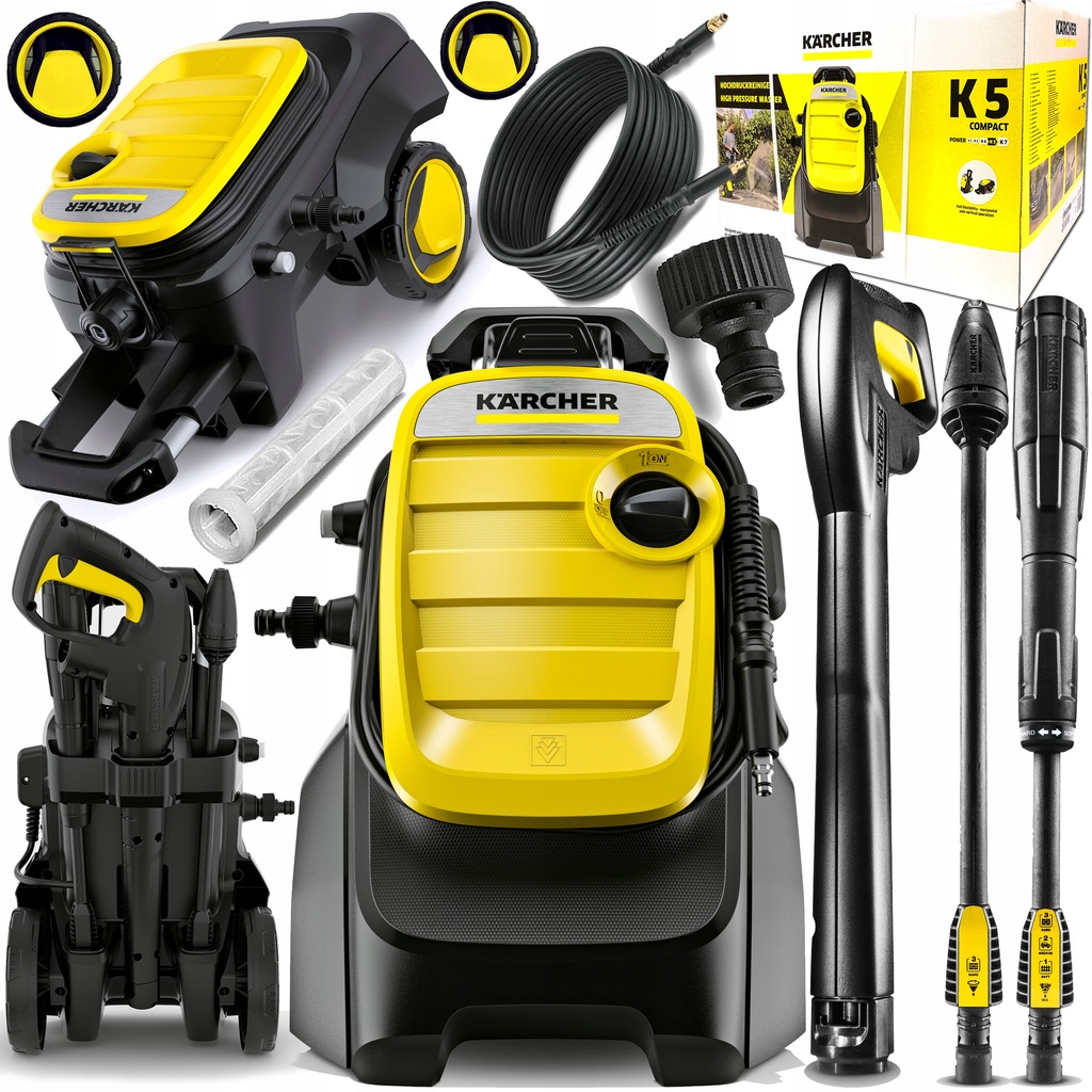 KARCHER K 5 COMPACT MYJKA CIŚNIENIOWA 2100W 145bar - 10665939286 ...