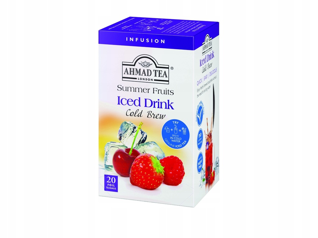 ICED TEA INFUSION SUMMER FRUITS 20g x 20 kopert al