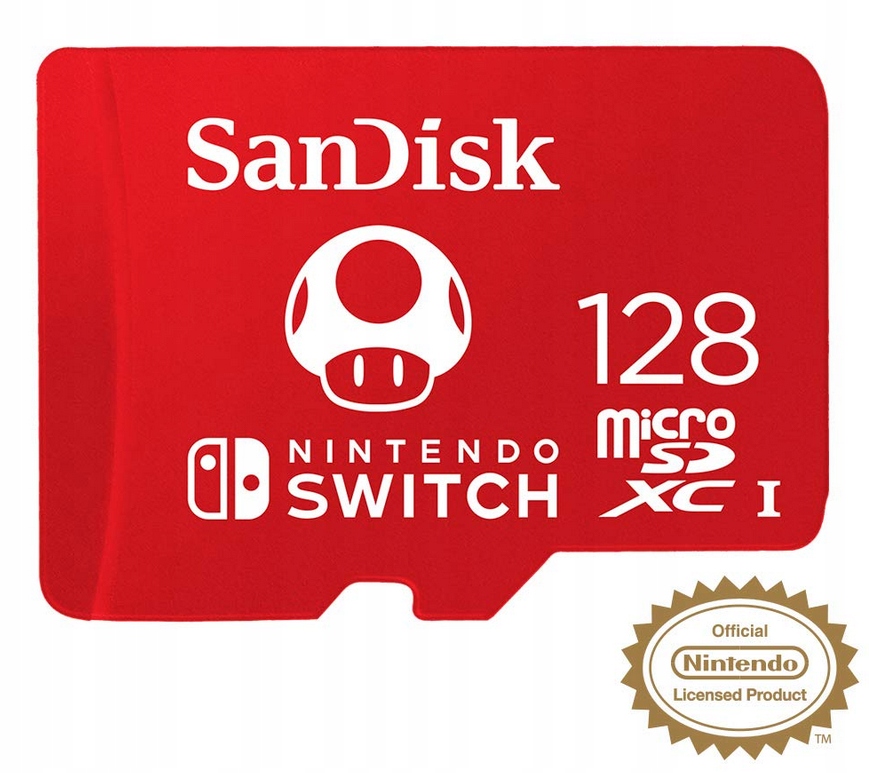Karta SanDisk Nintendo Switch 128GB 100/60 MB/s